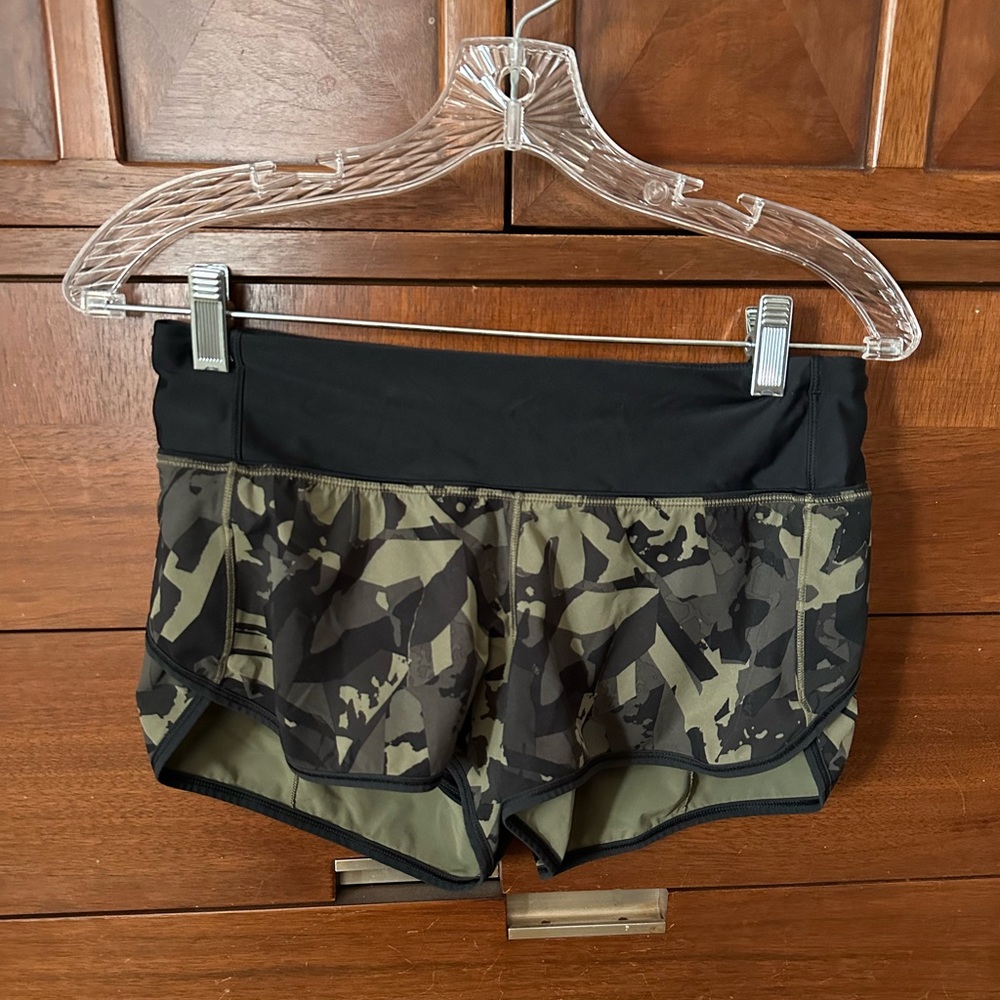 Lululemon Shorts.  Size 4 - Camo.